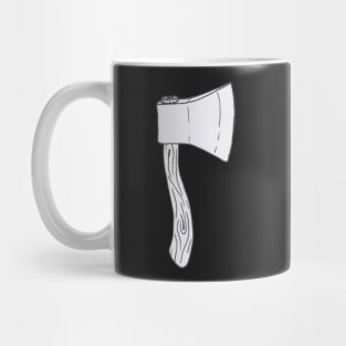 Old Wooden Axe Mug